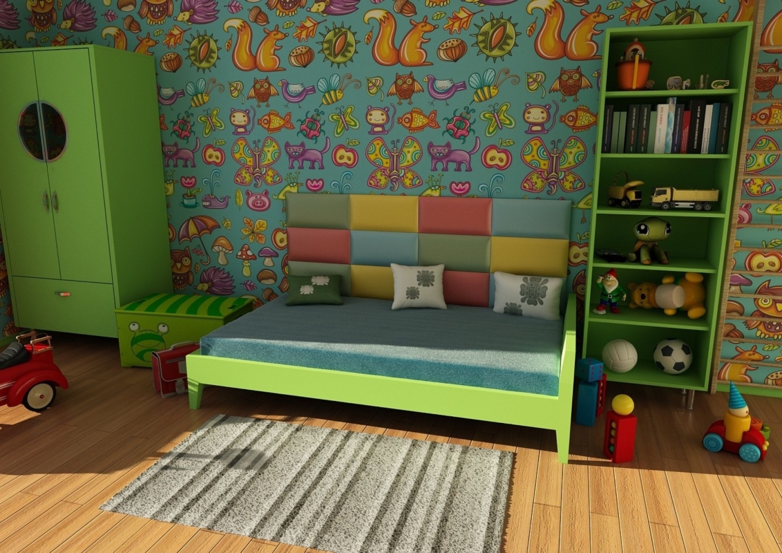 Children's bed - a beloved place for rest and play