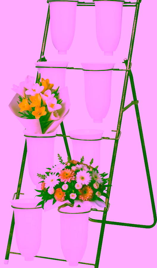 Flower bottle stand 8
