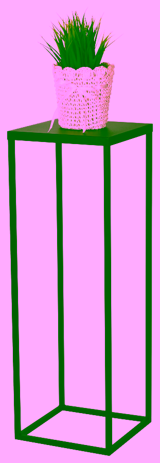 Flowerbed. Metal plant stand 80 cm.