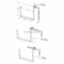 Balcony box holder Model:34