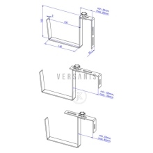 Balcony box holder Model:34