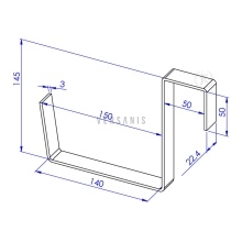 Balcony pot holder Model:34A