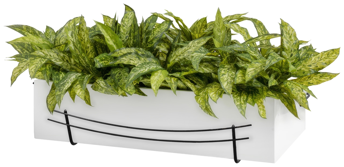 Balcony flower baskets