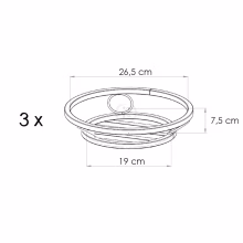 Cascade flowerbed for Model:142