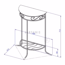 Coffee table with Model:77