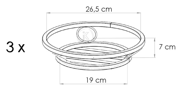 Decorative flowerbed for Model:172