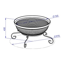 Decorative garden flowerbed Model:162A