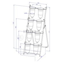 Flower bottle stand Model:11