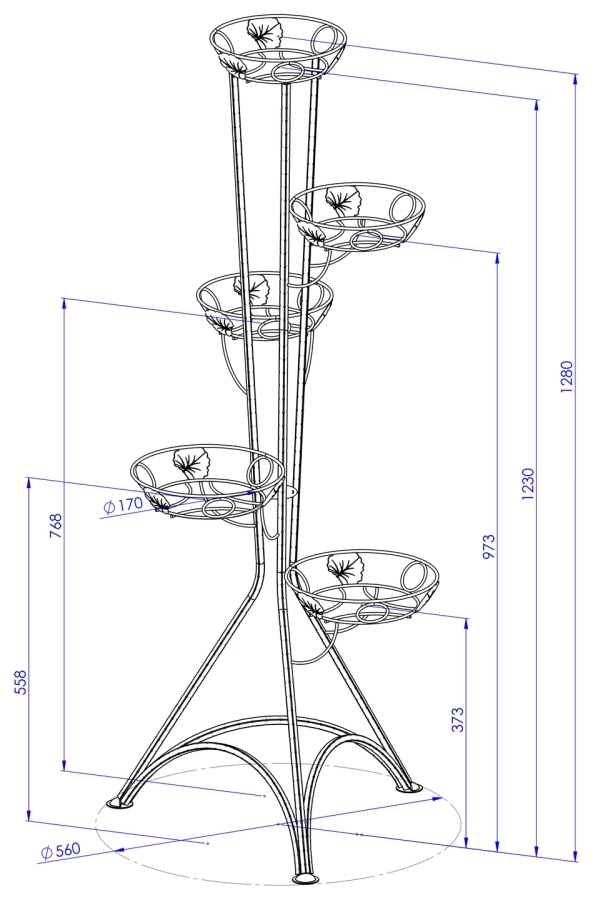 Flower stand for Model:130