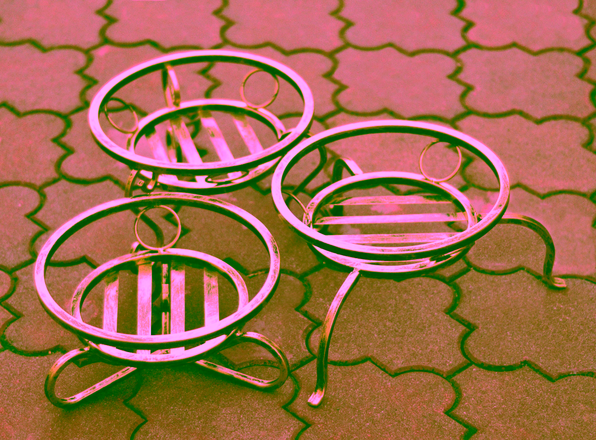 Flower stool low Model:138