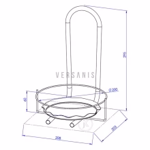 Flowerbed for one Model:120