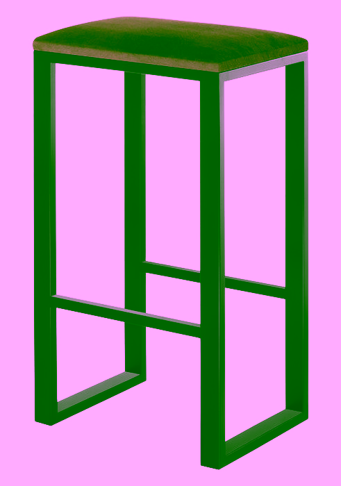 Hocker. Metal bar Model:489