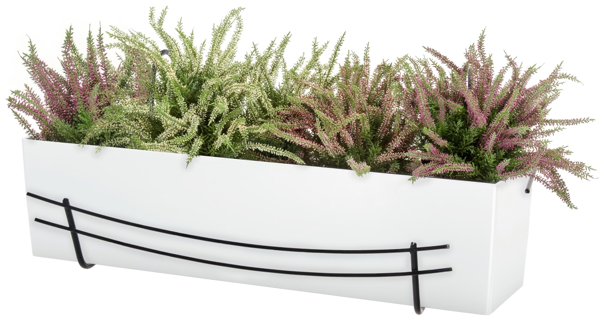 Balcony flower baskets