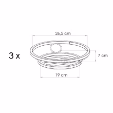 Large free-standing metal Model:205