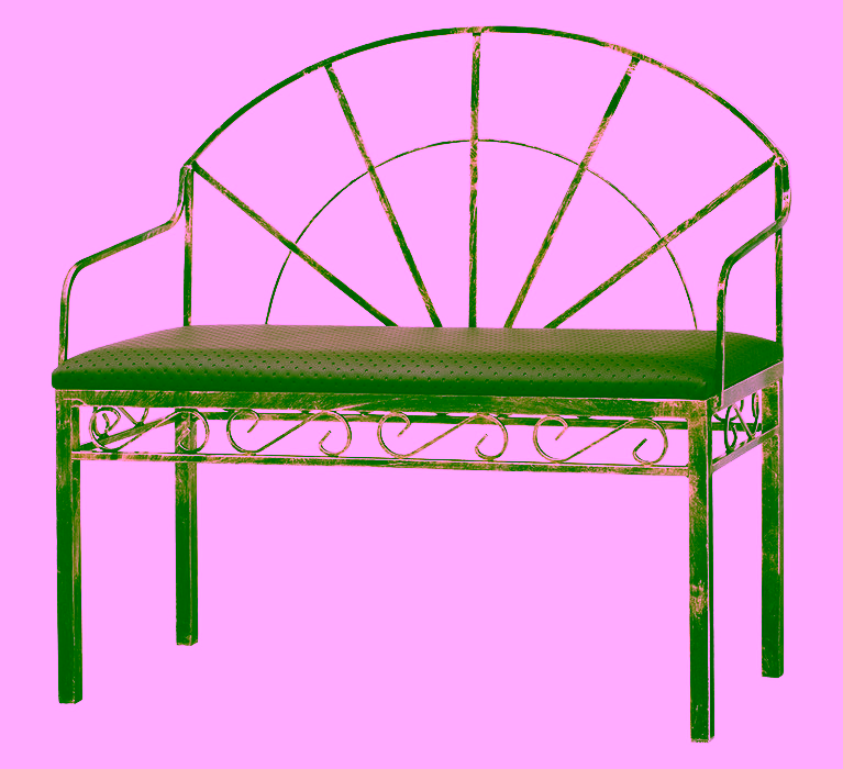 Metal bench for Model:422