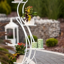 Metal bentwood flowerbed Model:243