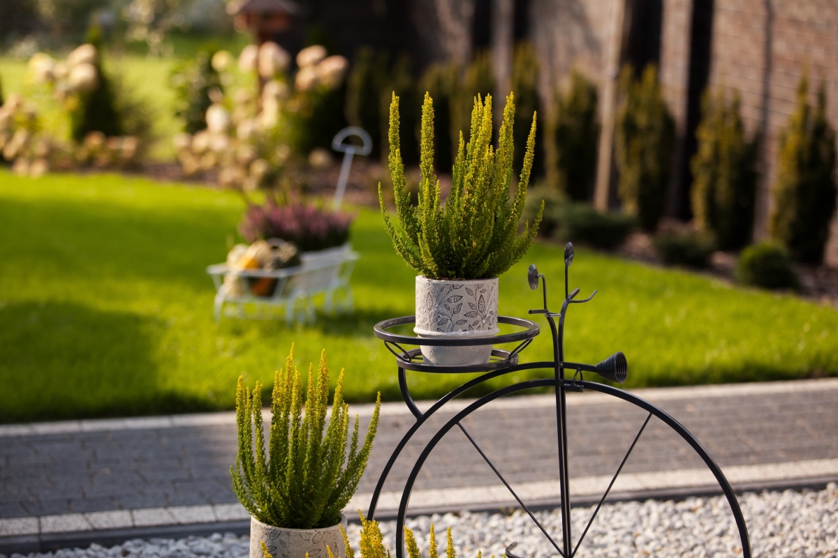 Metal bicycle flowerbed Model:132