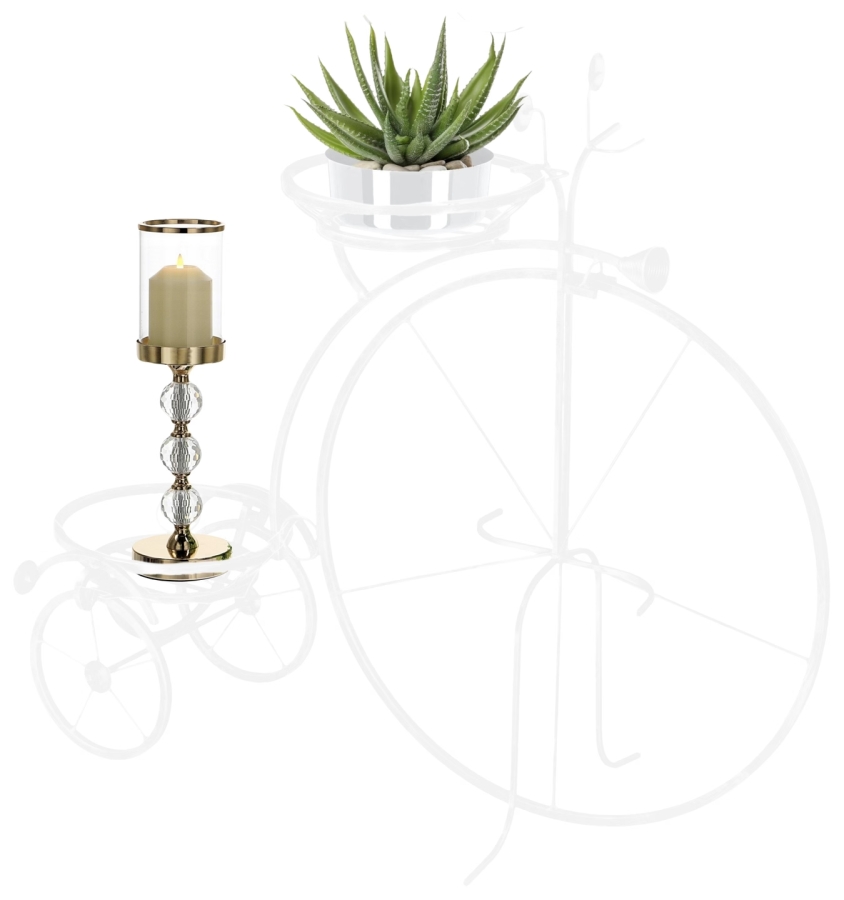 Metal bicycle flowerbed Model:132