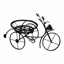 Metal bicycle flowerbed Model:134