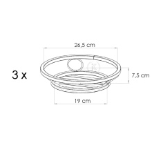 Metal corner flowerbed Model:137