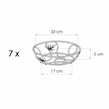 Metal flower bed Model:159