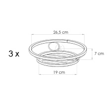 Metal flowerbed for Model:150