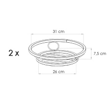 Metal flowerbed - Model:418