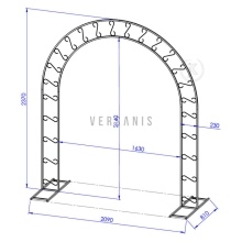 Metal garden gate/ Model:173