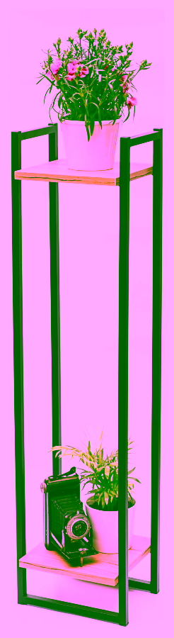 Metal Plant Stand - MEL - 100 cm.