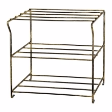 Metal shoe shelf. Model:433