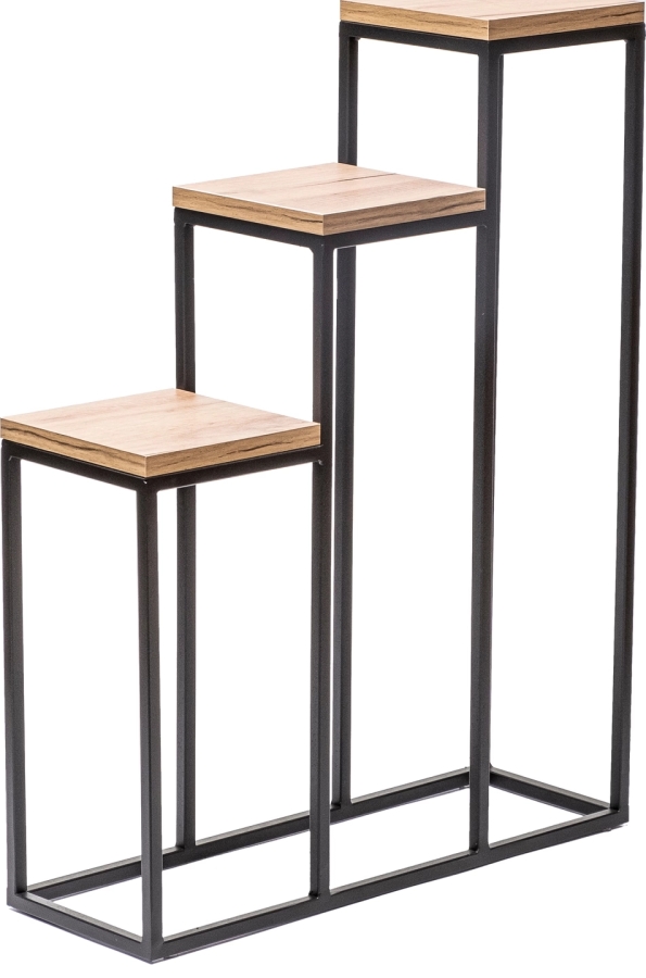 Multi-functional stand, flowerbed 3 (slim) Oak Craft