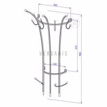 Metal wall bracket Model:44