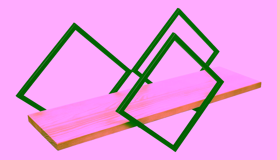 Metal wall-mounted plant Model:686