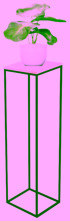 Flower stand. Multifunctional metal flowerbed