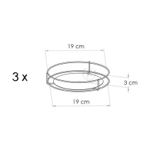 Multilevel flowerbed for Model:2A