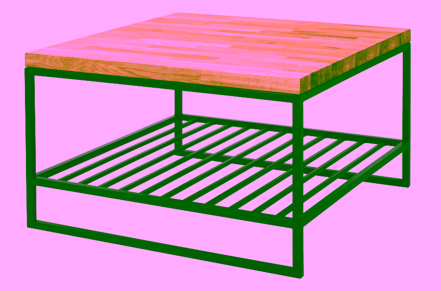 Oak coffee table. Model:481