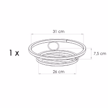 Ornamental single large Model:214