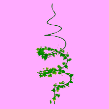 Spiral shrub support - 60 cm.