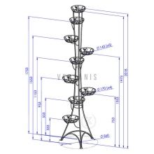 Standing tall flowerbed Model:131B