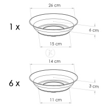 Standing twist flowerbed. Model:5