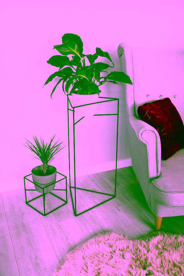 Standing wire flower Model:556-53dc1