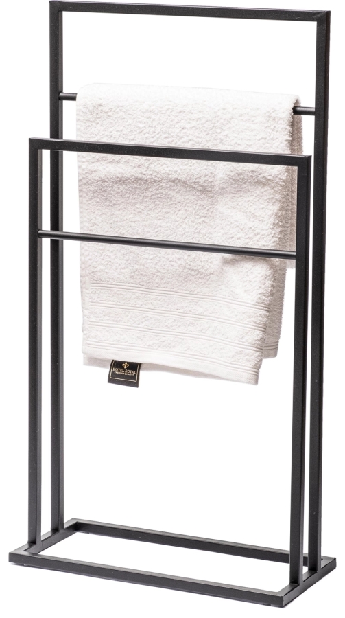 Towel rack 2-tier with bar