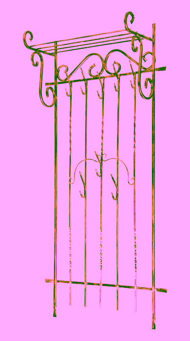 Wall-mounted clothes hanger Model:196